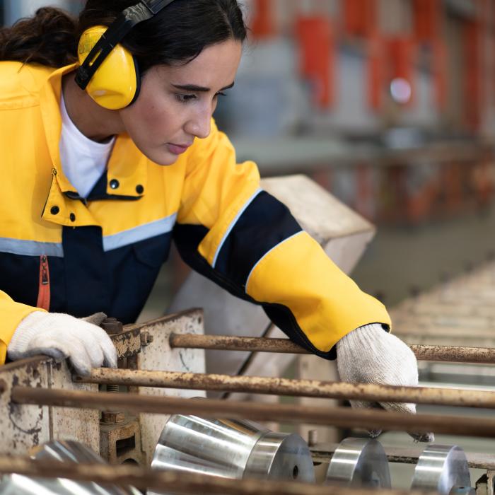 Thumbnail image of a women worker
