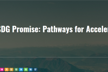 Event Keeping the SDG Promise: Pathways for Acceleration